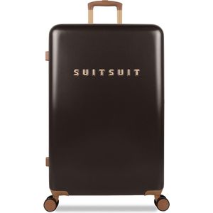 SUITSUIT Fab Seventies Classic - Reiskoffer met 4 wielen - 76 cm - 94L - Zwart