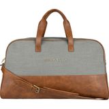 SUITSUIT Fab Seventies - Weekendtas - 29 x 55 x 18 cm - 30L - Grijs