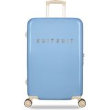 SUITSUIT Fabulous Fifties - Reiskoffer met 4 Wielen - 66 cm - 59L - Blauw Pastel