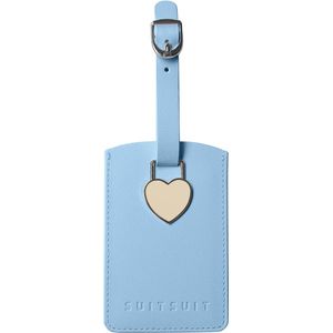 SUITSUIT Fabulous Fifties - Bagagelabel - 7 x 10 x 0.2 cm - Blauw Pastel