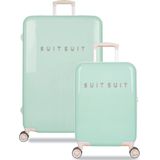 SUITSUIT Fabulous Fifties - Kofferset 2delig - 55 + 76 cm - 127L - Mint Pastel
