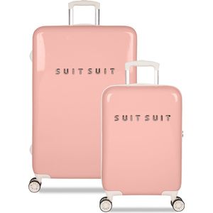 SUITSUIT - Fabulous Fifties - Kofferset - Roze - Polycarbonaat/ABS