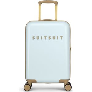 SUITSUIT Fusion Handbagage koffer met 4 wielen - 55 cm - 33L - Zacht Blauw