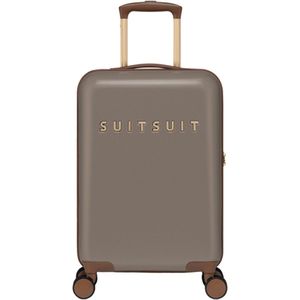 SUITSUIT Fab Seventies - Handbagage koffer met 4 wielen - 55 cm - 33L - Taupe
