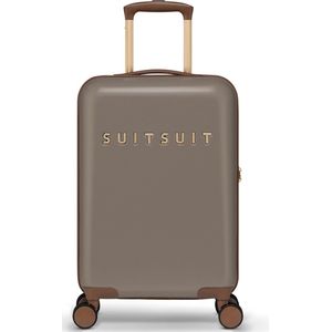 SUITSUIT Fab Seventies - Handbagage koffer met 4 wielen - 55 cm - 33L - Taupe