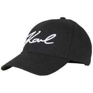 Karl Lagerfeld  K/SIGNATURE CAP  petten  dames Zwart