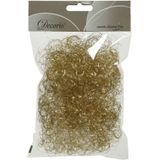 Engelenhaar - synthetisch - goud - 2 x 13,5 x 20 cm - kerstversiering