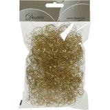 Engelenhaar - synthetisch - goud - 2 x 13,5 x 20 cm - kerstversiering