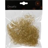 Engelenhaar - synthetisch - goud - 2 x 13,5 x 20 cm - kerstversiering