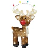 Kerstfiguur rendier | Lumineo | 17 x 33 x 47 centimeter
