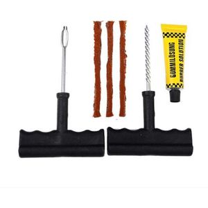 Reparatieset Fiets/Auto/Motor/Scooter - Bandenreparatieset - Kit Voor Herstellen van Banden - Reparatiekit Autobanden