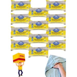Allesreiniger voordeelverpakking doekjes - vervangt spray - schoonmaakdoekjes vochtig - 84x 80st XL PACK