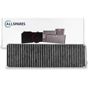 AllSpares Koolstoffilter voor afzuigkappen geschikt voor PUAKF / PURE / S PURE / X PURE (430x130x50mm)