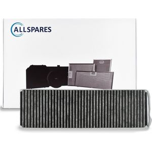 AllSpares Koolstoffilter PUAKF voor afzuigkappen geschikt voor Bora Pure, X Pure en S Pure kookplaat (430x130x50mm)