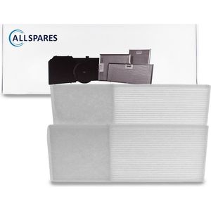 AllSpares WTW-Filter (set van 2) Filterklasse G4 geschikt voor Duco Ducobox Energy Comfort D325 (450x190x18mm)