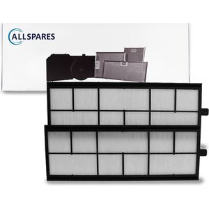 AllSpares WTW-Filter (set van 2) Filterklasse G4 geschikt voor J.E. StorkAir ComfoAir 350/500/550 (500x198x14mm)