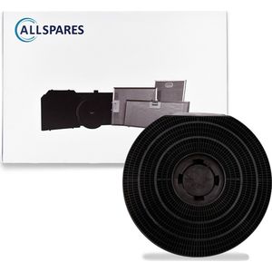 AllSpares Koolstoffilter Voor Afzuigkappen Geschikt Voor O.a. Whirlpool Etna Type 34 / CHF34 en AEG 9029793834 (Ø257mm)