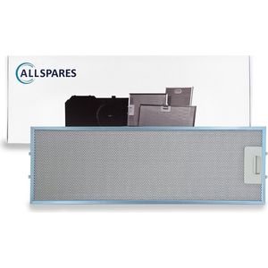 AllSpares Metaalfilter Voor Afzuigkappen Geschikt Voor Whirlpool I.KE.A. 481248058305 en Elica GF023B (532x176x9mm)