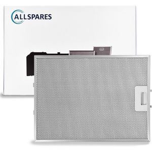 AllSpares Metaalfilter 380x283x8mm 00422872 / 480122102174