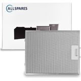 AllSpares Metaalfilter voor afzuigkappen geschikt voor Atag Etna Pelgrim 18831 / 88017203 (320x257x8mm)