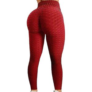 Miresa - Sexy Sportleggings / Fitness & Yoga Leggings - Rood - Maat S