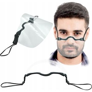 Spatmasker - Transparant - Veiligheid Vizier - Gelaatsscherm - Herbruikbaar