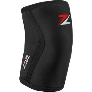 ZEUZ 1 Stuk Elleboog Brace – Elbow Sleeves Support Dames & Heren voor CrossFit, Fitness & Powerlifting – 5 mm – Zwart – Maat S