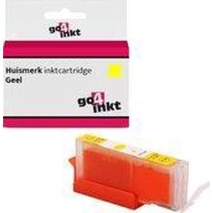 Go4inkt compatible met Canon CLI-521 y inkt cartridge geel