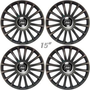 Wieldoppen GRAND PRIX-AC 15 inch antraciet/chroom hart