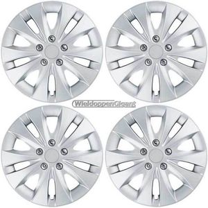 Wieldoppen STORMY-S 15 inch zilver. Set a 4 stuks (CONTROLEER UW BANDENMAAT en lees a.u.b. de onderstaande, uitgebreide tekst!)