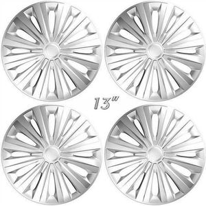 Wieldoppen MULTI-S 13 inch zilver (set a 4 stuks in doos)