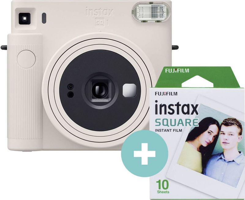 Fujifilm instax SQUARE SQ 1 Set chalk wit