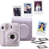 Fujifilm Instax Mini 12 Bundel - Instant Camera + 1 X 10 Stuks Film Cameratas & Stickers