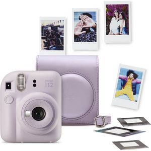 Fujifilm Instax Mini 12 Bundel - Instant Camera - Lilac Purple - 10 Foto's