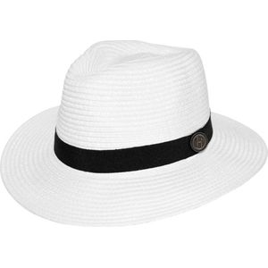 Reef Pana-Mate Fedora Hoed Heren & Dames Golfhoed UV Werend House of Ord Cape Town - Maat: L-XL: 61 cm - Wit