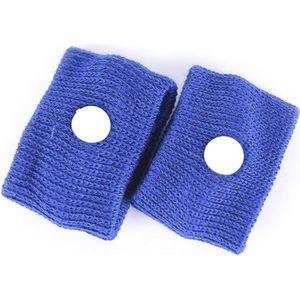 Anti-wagenziek Bandjes - Blauw - 1 Paar