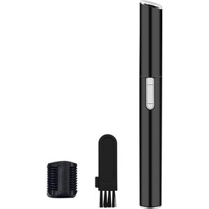 Mini trimmer | op batterijen | geschikt voor bikinilijn, wenkbrauwen, gezicht | zwart