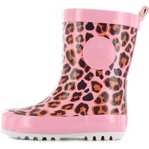 Shoesme - Regenlaarzen - Leopardo Pink - Textiel