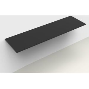 Wastafelblad Arcqua Marble Topdeck 150 mat zwart