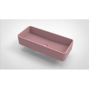 Arcqua Case waskom rechthoek 60x26cm mat roze WAS404050