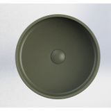 Arcqua - Case - Waskom - Groen - Rond - Mat - Diameter 40 cm