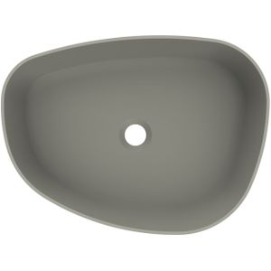 Arcqua Rocker Waskom Organisch 50 x 37 cm Rechts Cast Marble Mat Beton