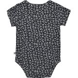 Born By Kiddo United Romper Antraciet/Wit