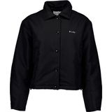 Olaf Hussein - W990502 - Jasje - Zwart - Leren Jassen