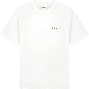Olaf Hussein - M990104 - T-shirt - Wit