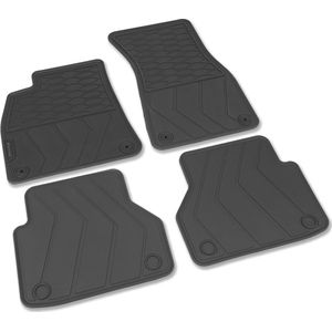 Rubber Automatten geschikt voor Audi A7 C8 2018-heden - 4-delig - Uitvoering: Zonder bevestiging op de achtermatten