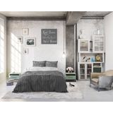 Sleeptime - Elegance Bella - Dekbedovertrek - Wit - Polyester-katoen - Dessin: Patroon