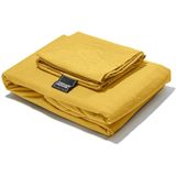 Dreamhouse Stone Washed Dekbedovertrek + 2 kussenslopen Mosterd