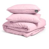 Dreamhouse Stone Washed Dekbedovertrek + 1 kussensloop Roze