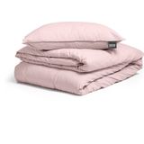 Dreamhouse Stone Washed Dekbedovertrek + 1 kussensloop Roze